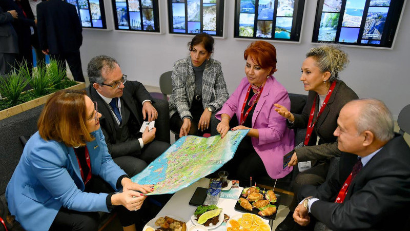 16. TRAVEL TURKEY FUARI’NDA MERSİN STANDINA YOĞUN İLGİ 