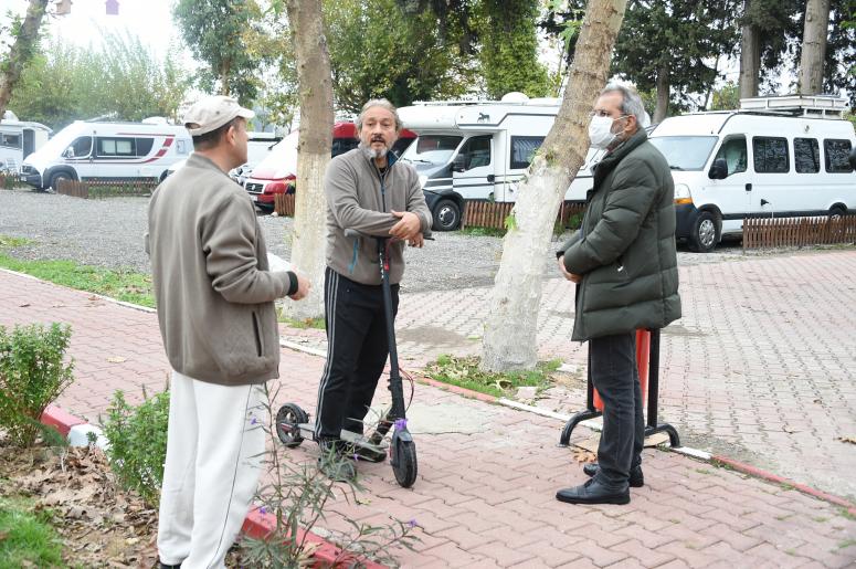 TARSUS BELEDİYESİ KARAVAN PARK İLGİ ODAĞI OLDU