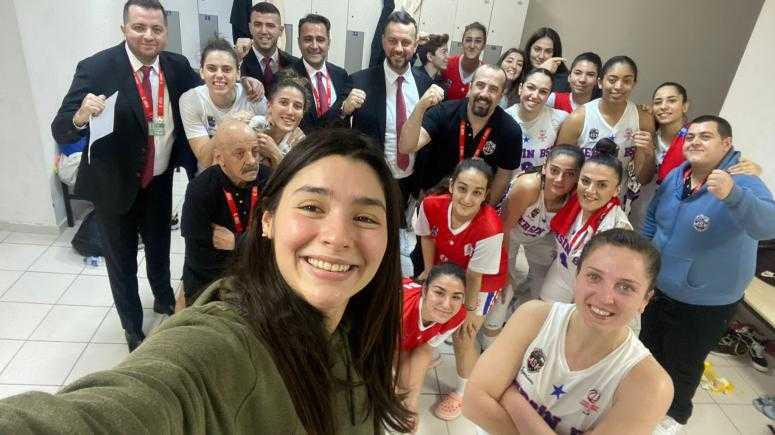 MERSİN BÜYÜKŞEHİR MSK KADIN BASKETBOL EKİBİ, EVİNDE GALİP GELDİ